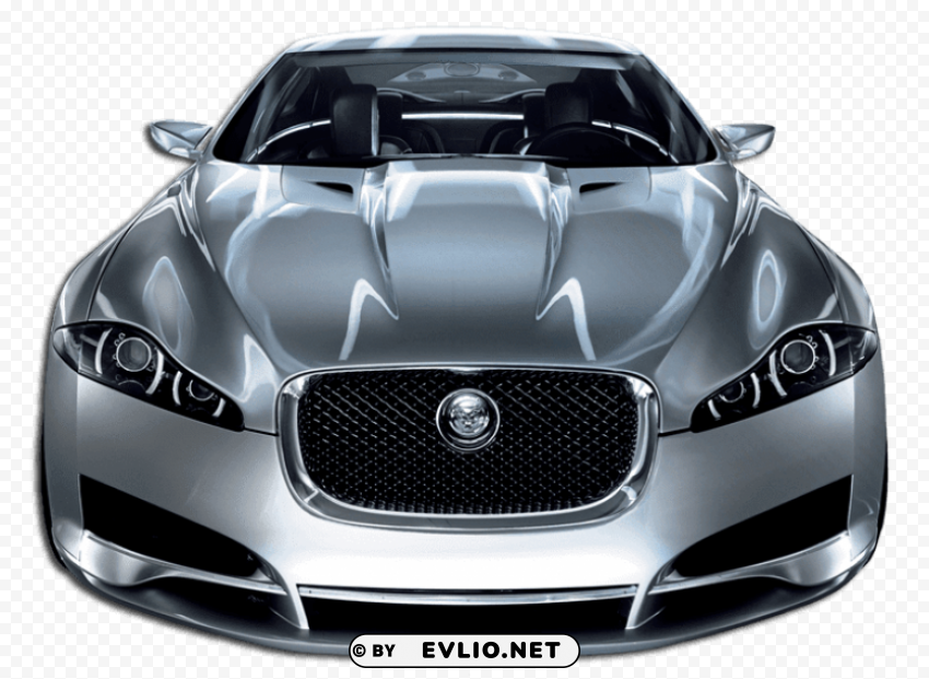 xj front jaguar High Resolution PNG Isolated Illustration