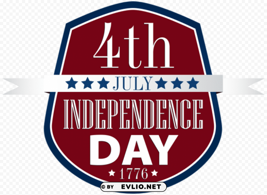 4th July Badge PNG Images Free Download Transparent Background