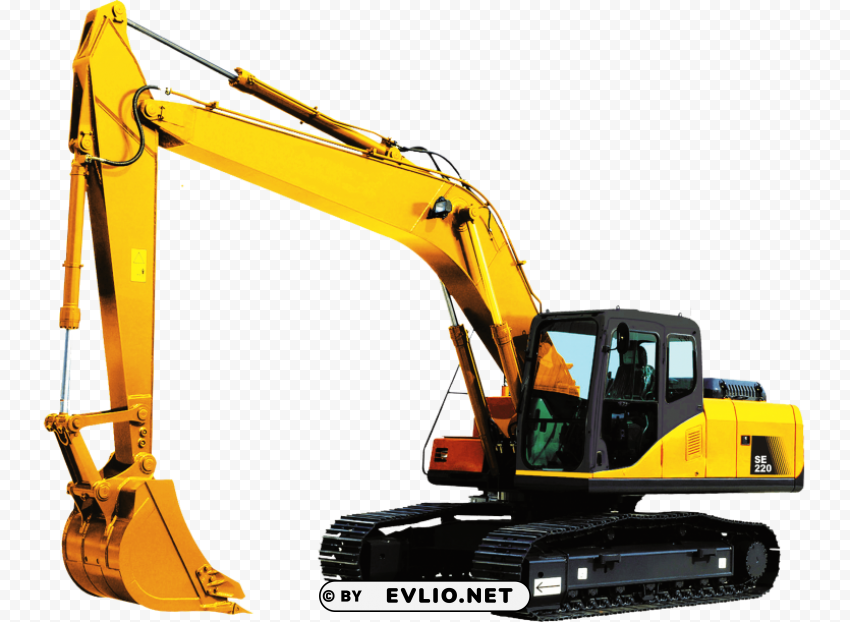 bulldozer excavator HighQuality Transparent PNG Object Isolation
