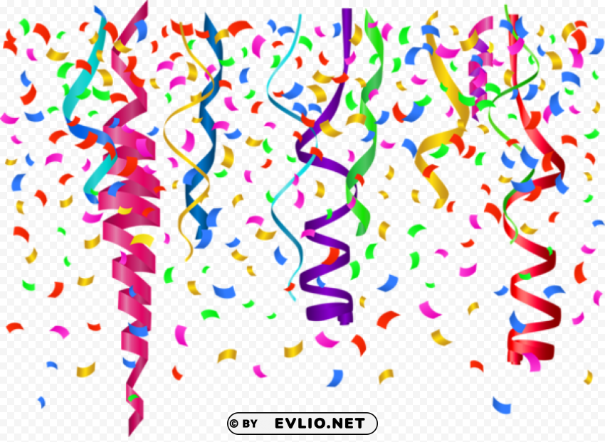 Confetti PNG Transparent Photos Assortment