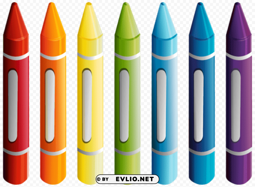 oil pastels transparent ClearCut Background Isolated PNG Graphic Element