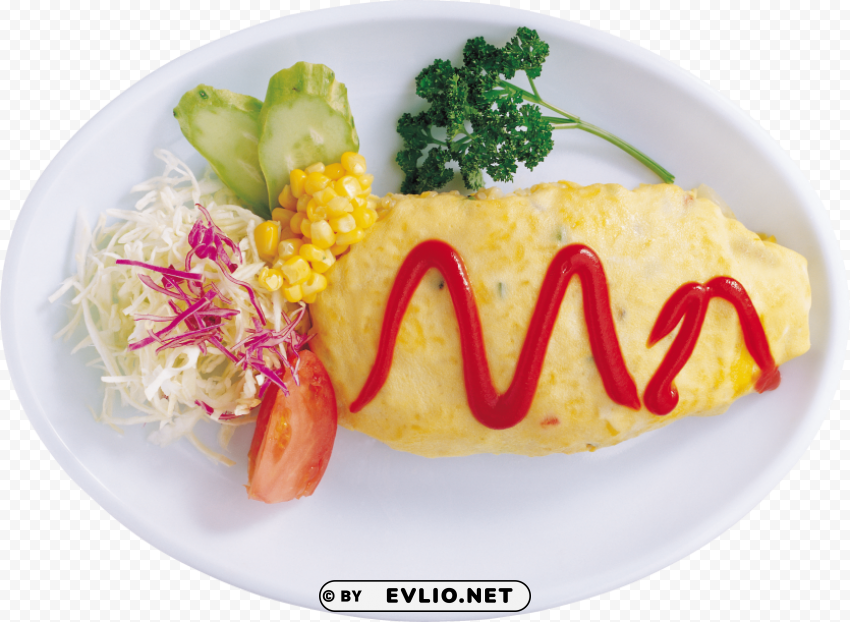 omelette Transparent PNG Image Isolation PNG images with transparent backgrounds - Image ID a1365891