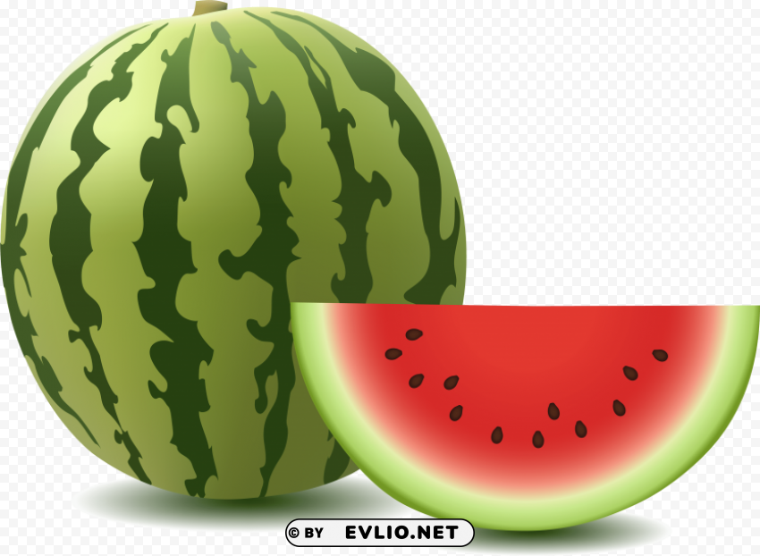 watermelon Clear background PNG elements