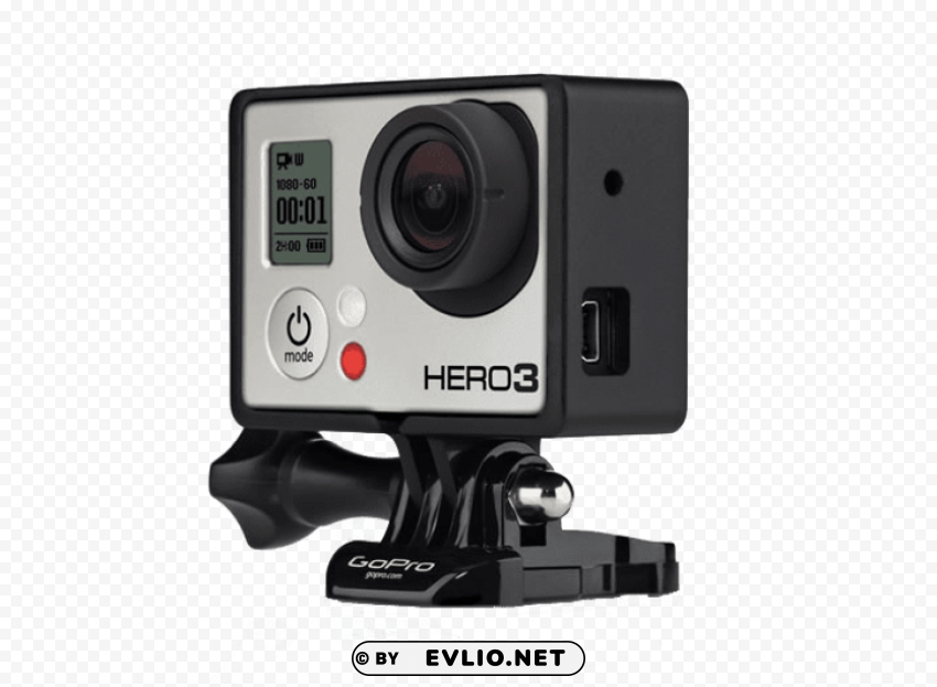 gopro action camera Transparent background PNG stock