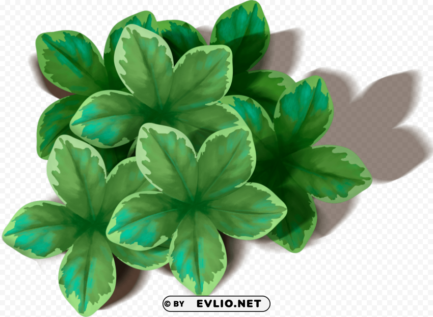 green leaves HighQuality PNG with Transparent Isolation clipart png photo - 1287a010