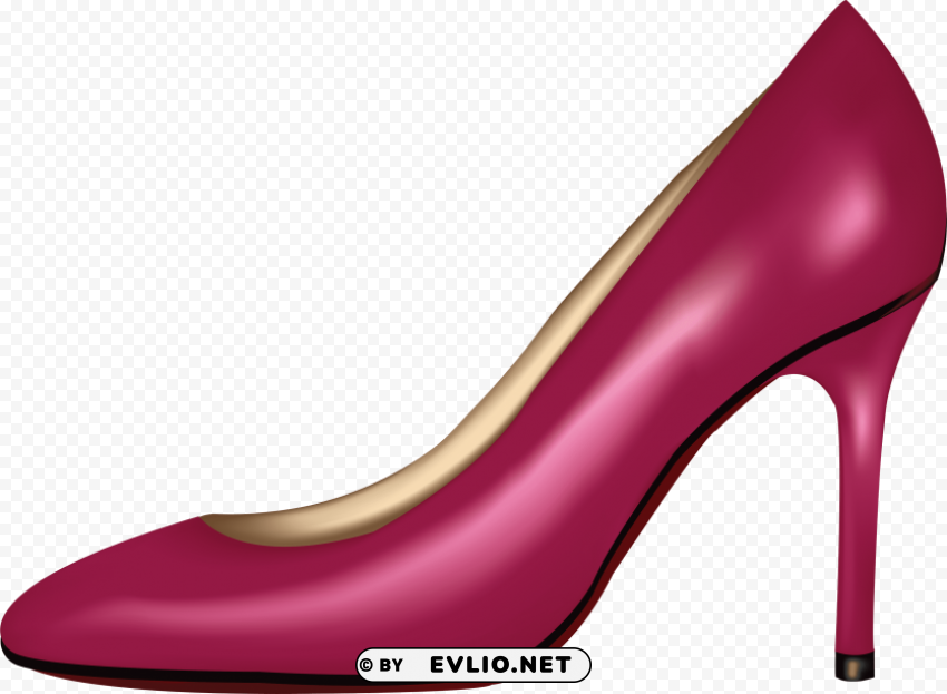 Pink Women Shoe PNG Transparent Graphics Comprehensive Assortment