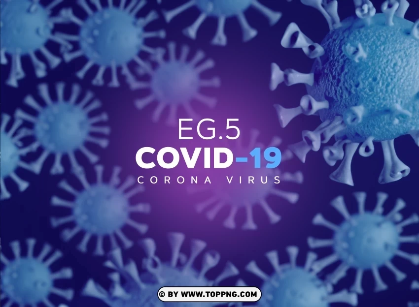 EG5 Coronavirus New Concept Background Variant Transparent PNG pictures for editing - Image ID 4cb0dd72