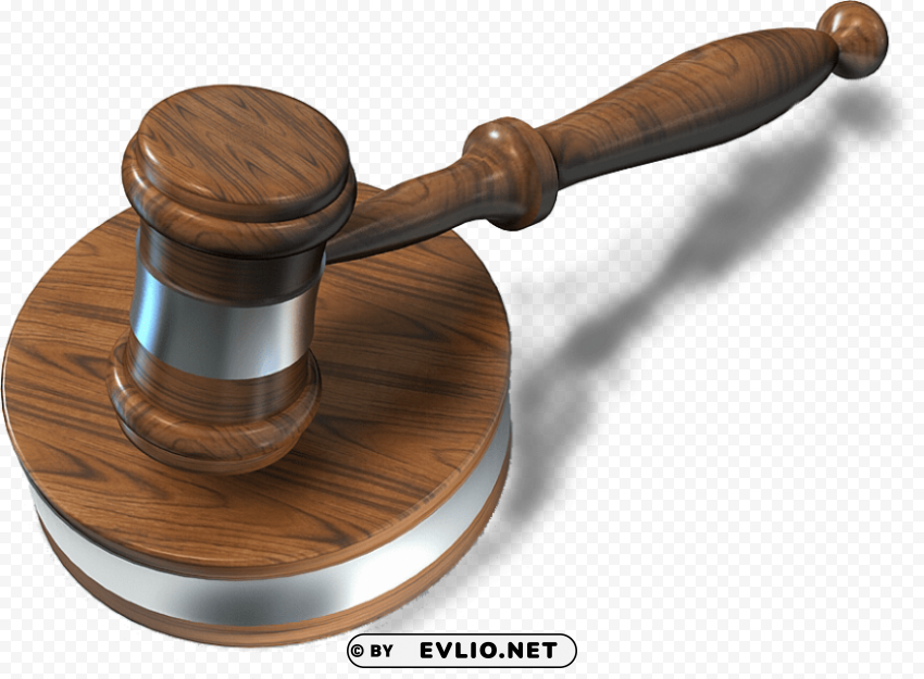 gavel Isolated Artwork in Transparent PNG Format