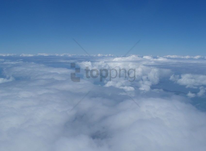 above the clouds Isolated Element in HighResolution Transparent PNG
