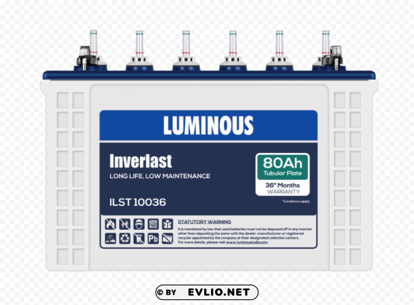 inverter battery Clean Background Isolated PNG Design