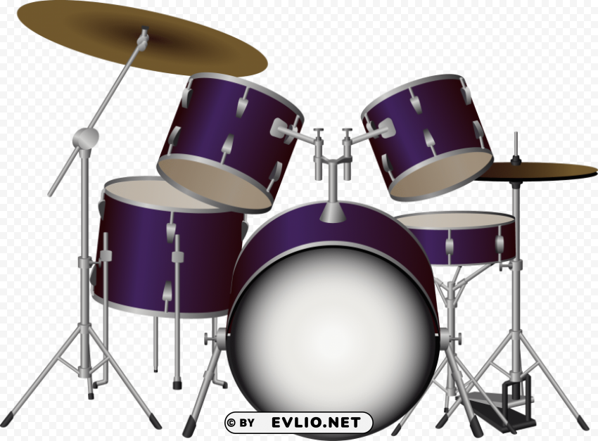 drums kit HighQuality Transparent PNG Isolated Object