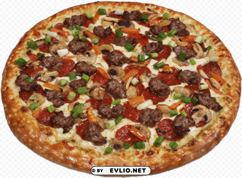 ham corn funghi pizza PNG images with clear backgrounds PNG transparent with Clear Background ID c08d8e40