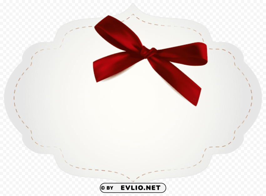 label with bow template Transparent PNG images complete library clipart png photo - 7dfbdfc3