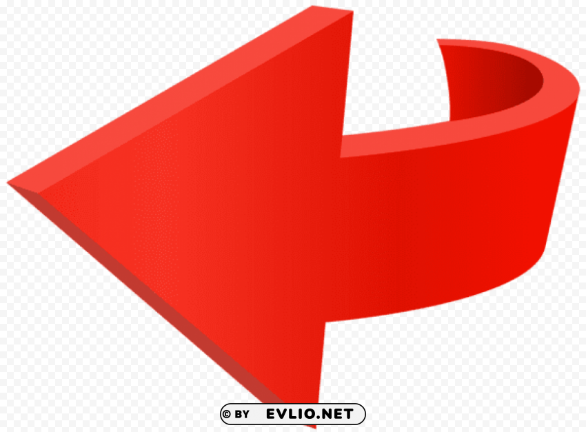 left red arrow Isolated Item with HighResolution Transparent PNG