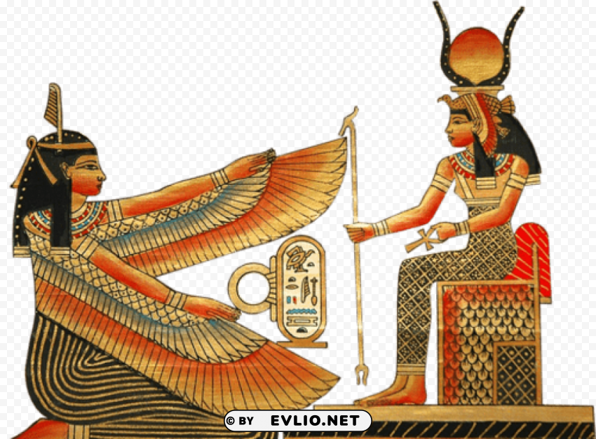 Ancient Egyptian Art PNG images with alpha transparency bulk