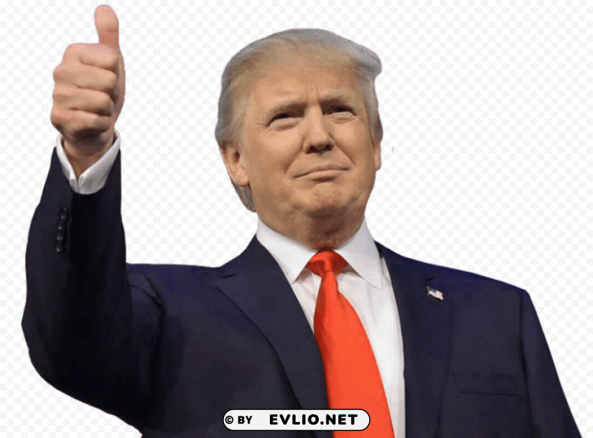 donald trump PNG Isolated Object with Clear Transparency