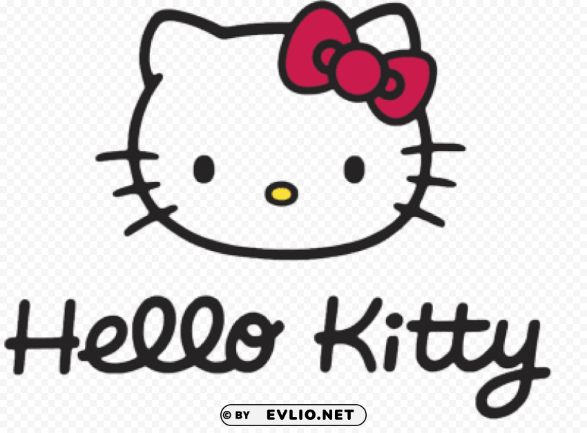 hello kitty logo PNG graphics for presentations