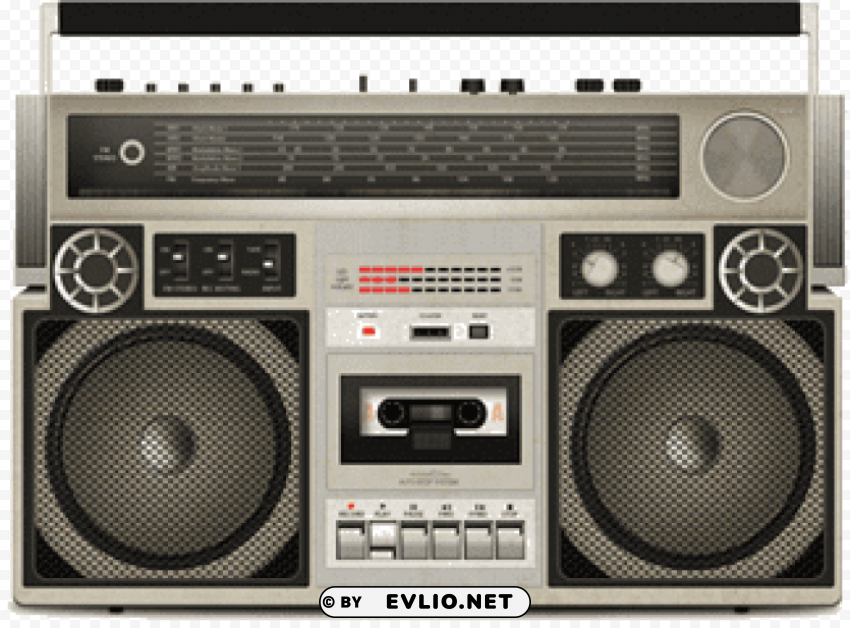 Old Audio Cassette Player Transparent PNG Images For Design