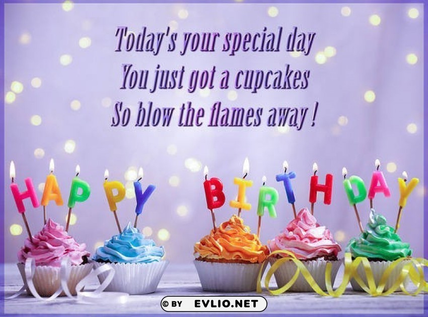 happy birthday violet greeting card Free transparent background PNG