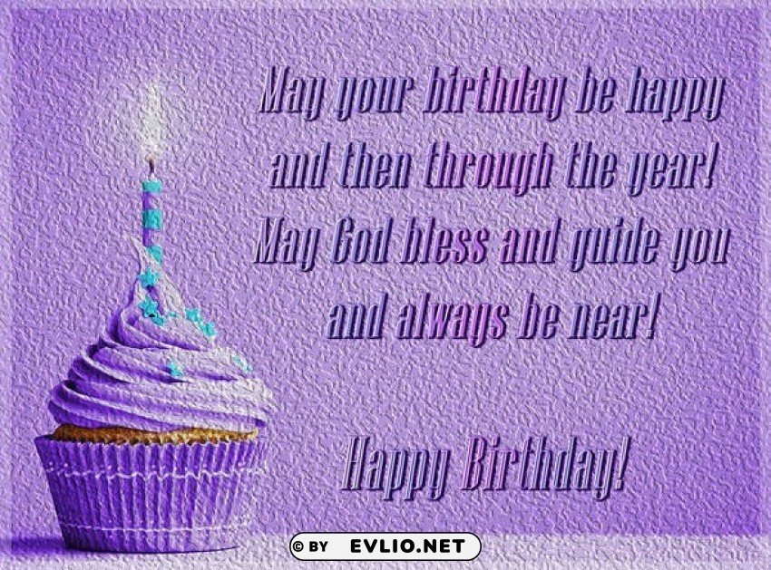 violet happy birthday greeting card Free PNG images with transparent layers diverse compilation