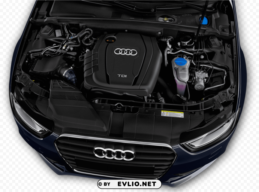 audi a4 2012 motor PNG clipart with transparent background