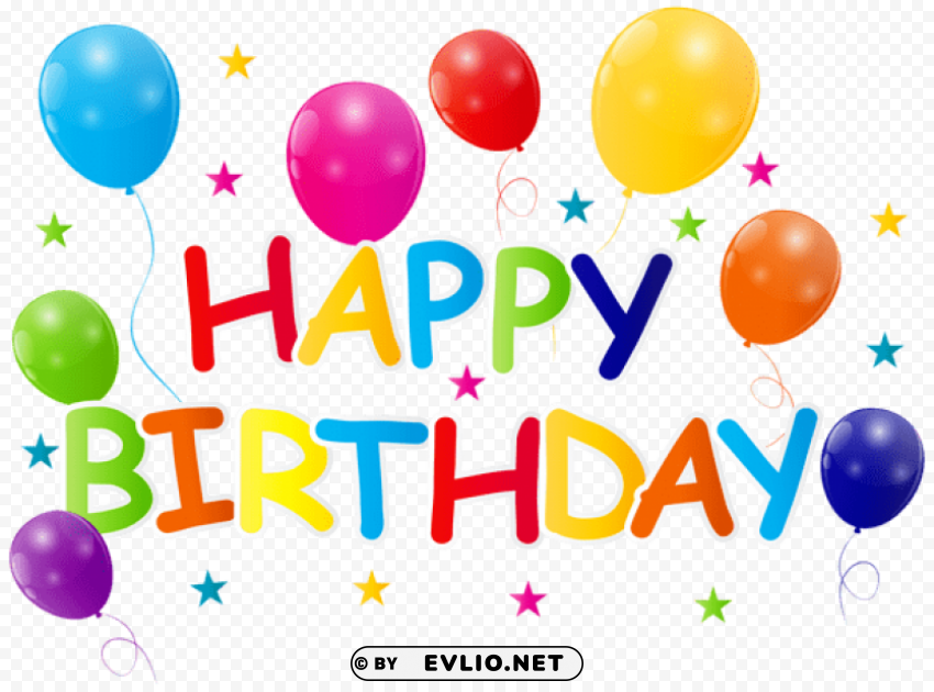 happy birthday HighResolution Transparent PNG Isolation