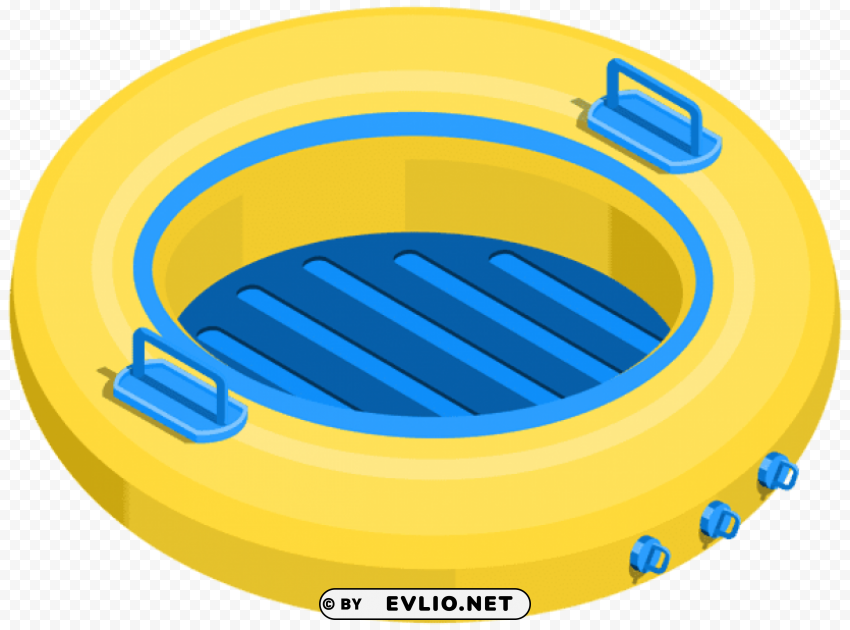inflatable round boat Transparent PNG picture