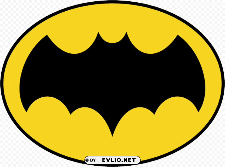 batman logo Isolated PNG Object with Clear Background png - Free PNG Images ID eb0e8acc