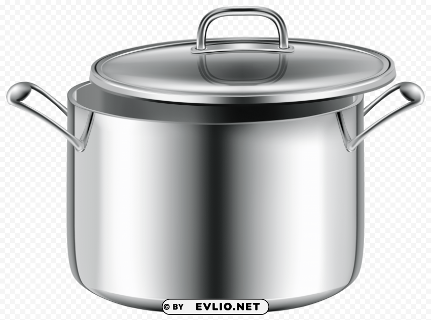 cooking pot PNG isolated