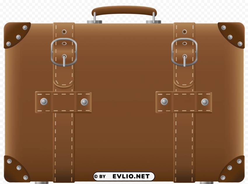 suitcase brown PNG transparent stock images