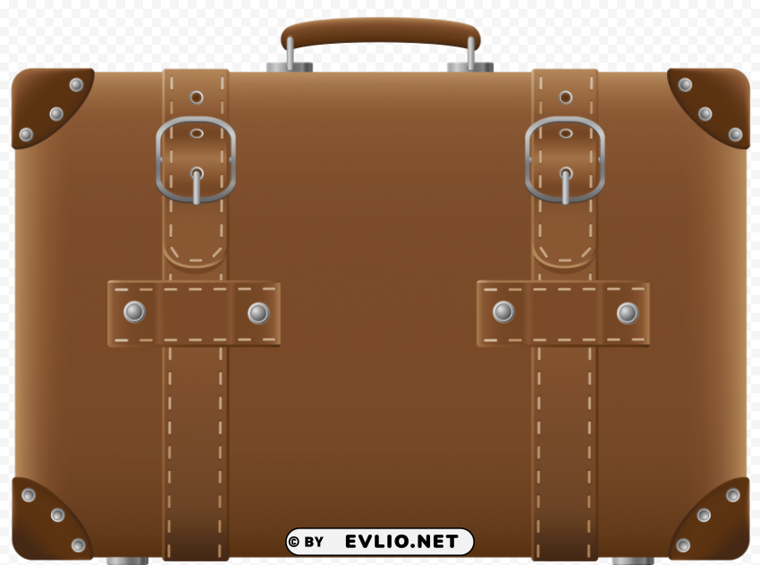 Suitcase Brown PNG Transparent Stock Images