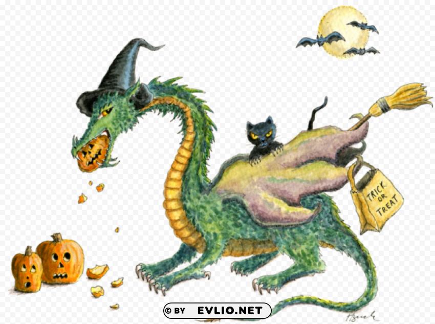 dragon the cat halloween Free PNG transparent images