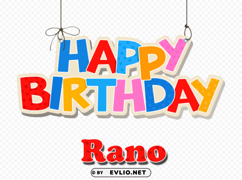 rano name logo High-resolution PNG images with transparency wide set