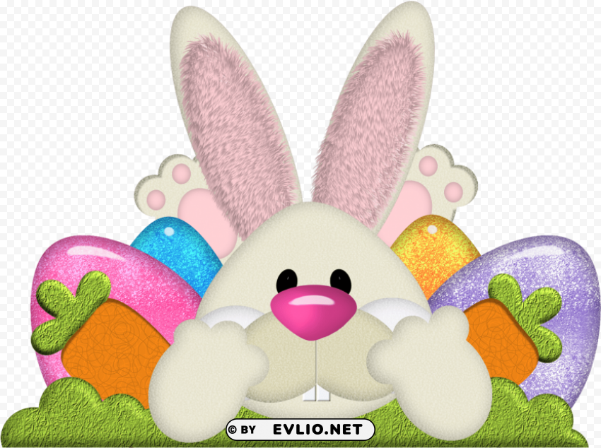 Easter Bunny PNG Art