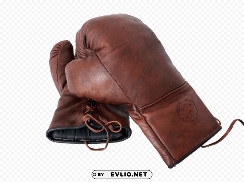 vintage boxing gloves High-resolution PNG