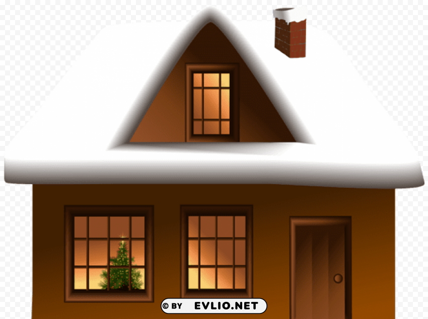 winter house Clear PNG pictures comprehensive bundle
