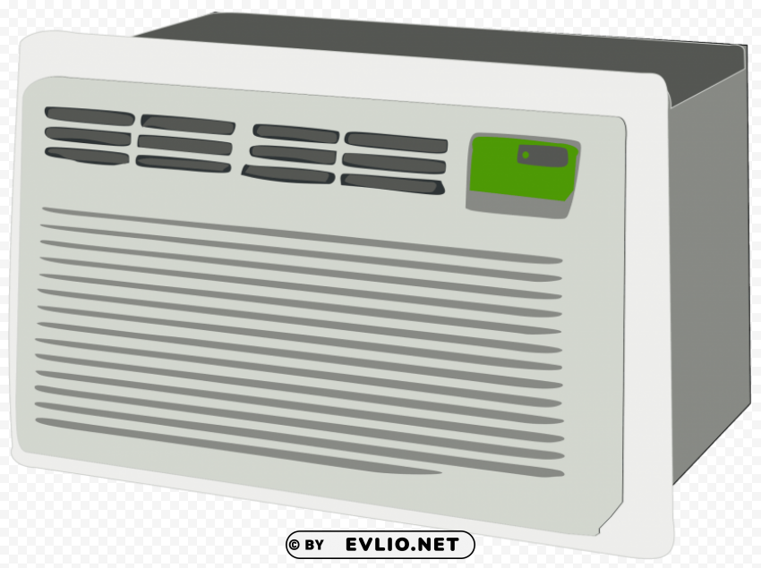 air conditioner PNG Image with Isolated Graphic clipart png photo - b34b2971