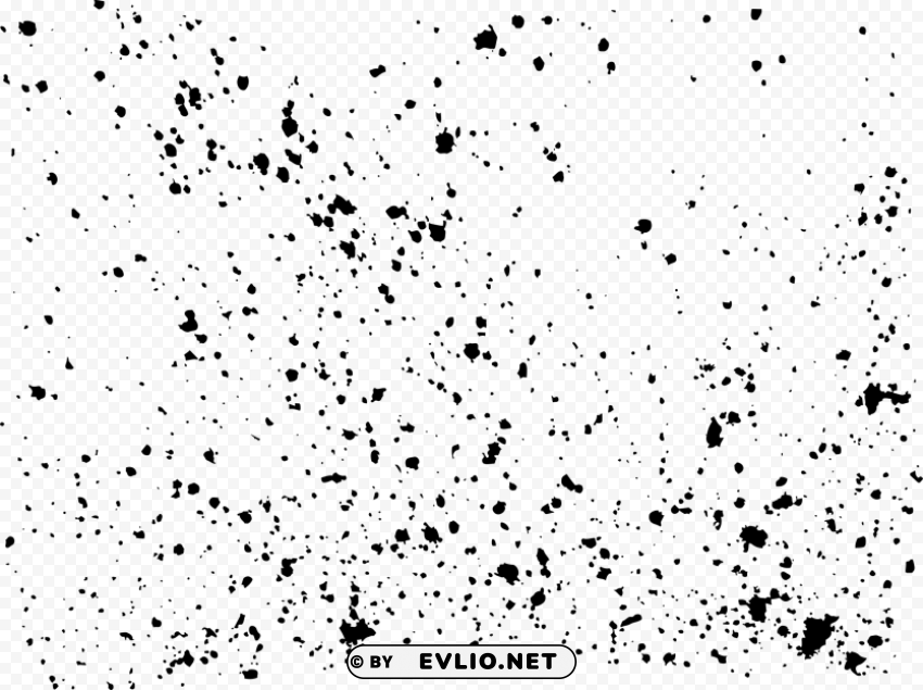 splatter PNG Graphic Isolated on Clear Background Detail