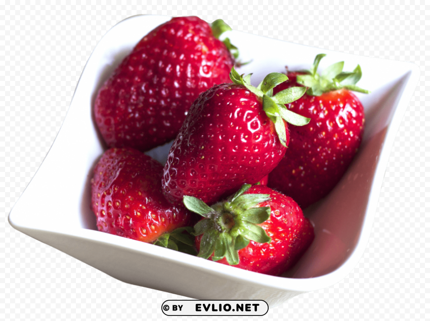 Strawberries Isolated Object In Transparent PNG Format