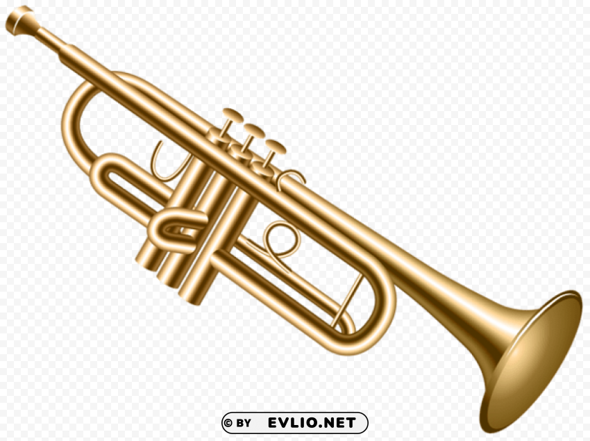 Trumpet Transparent PNG Art