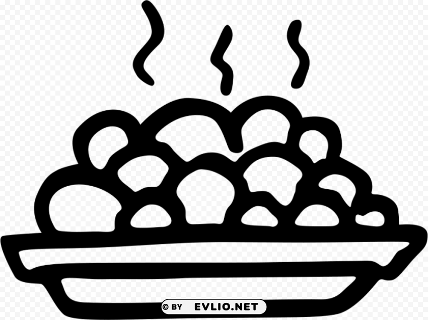 food plate icon Clear PNG