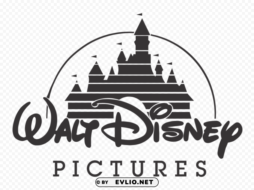 Walt Disney Pictures Logo Isolated Graphic On HighQuality PNG