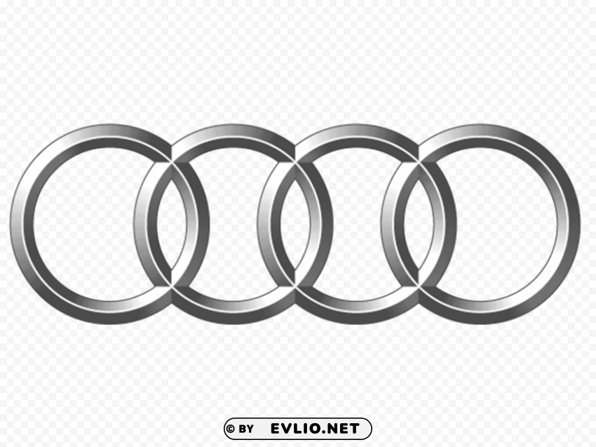 audi logo Transparent Cutout PNG Isolated Element
