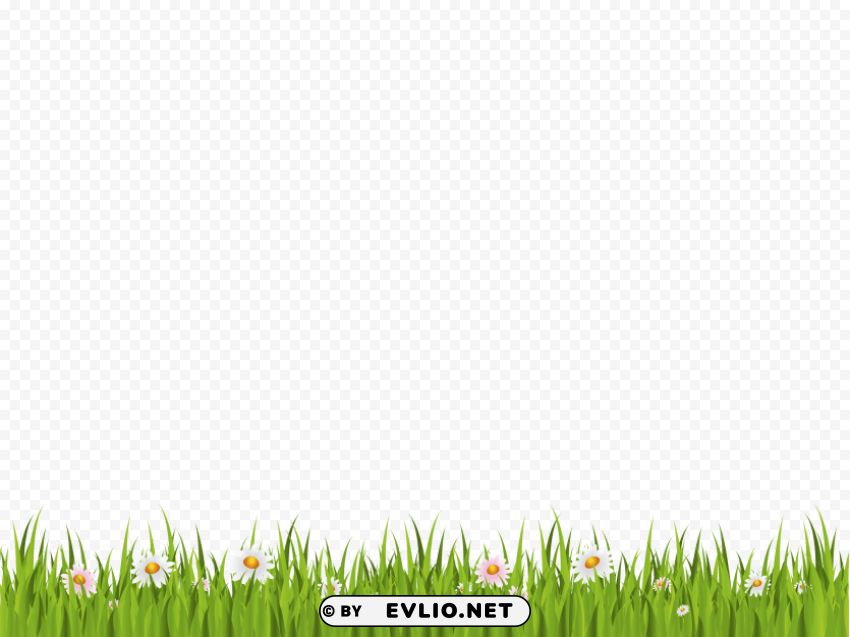 grass Isolated Character in Transparent Background PNG