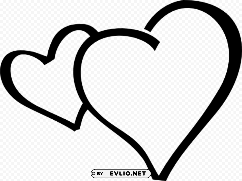 hearts Transparent Background Isolation of PNG