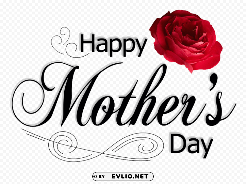 mothers day pic rose Clear Background PNG Isolated Illustration