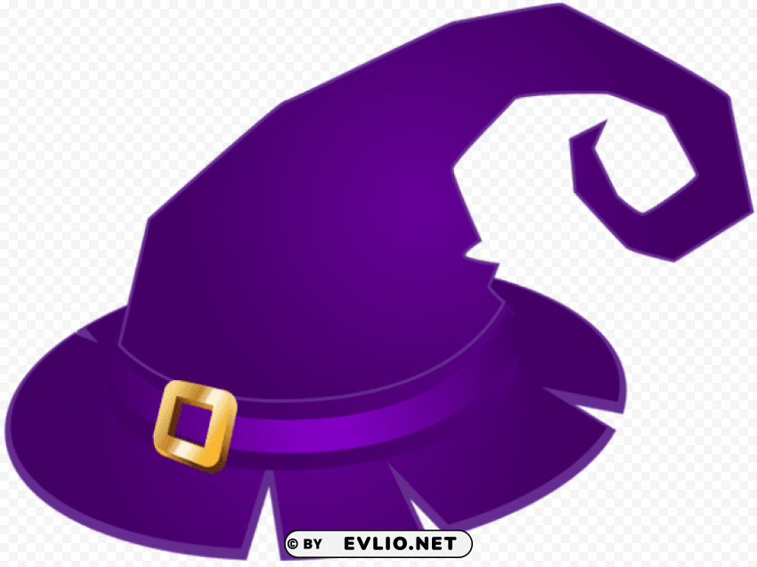 purple witch hat transparent PNG images no background