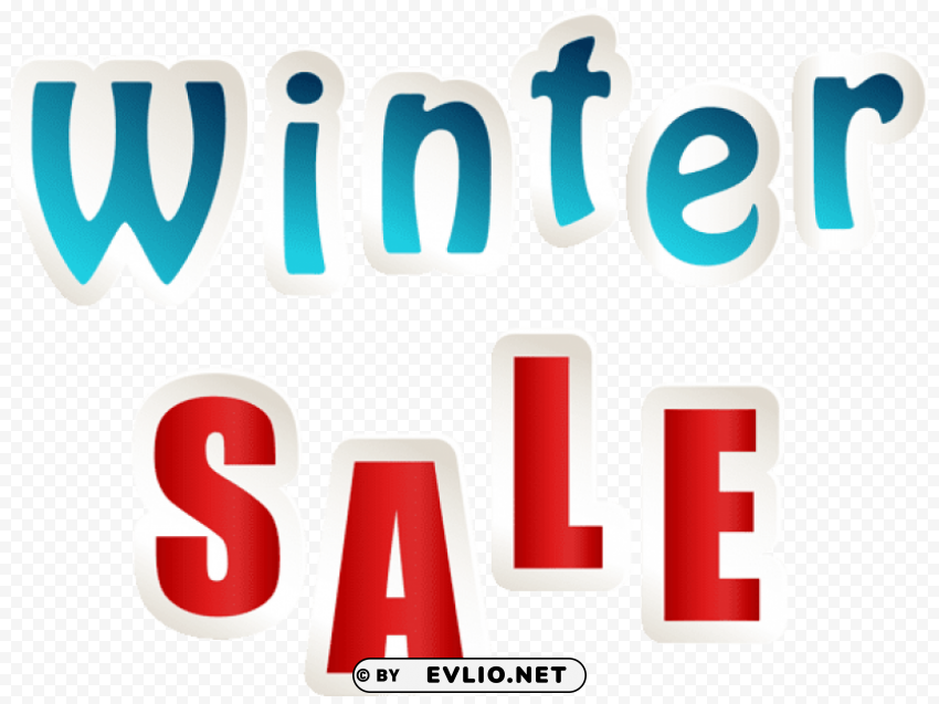 winter sale Transparent Background PNG Isolated Illustration