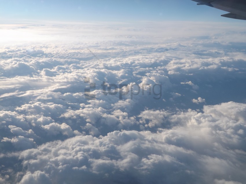 above the clouds Isolated Artwork with Clear Background in PNG