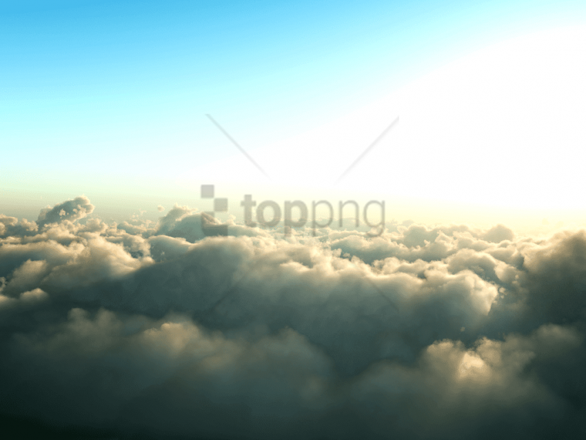 above the clouds PNG images with transparent layer